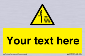 Custom Deep Water Sign